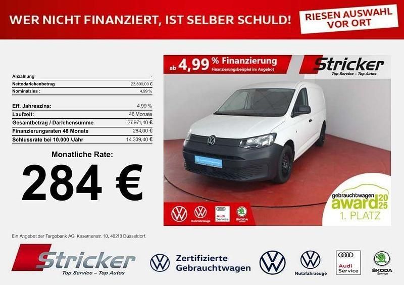 Candyweiß Gebraucht 2024 VW Caddy Maxi Van / Kleinbus | 23.899 € (Superpreis) - Bild 1/4