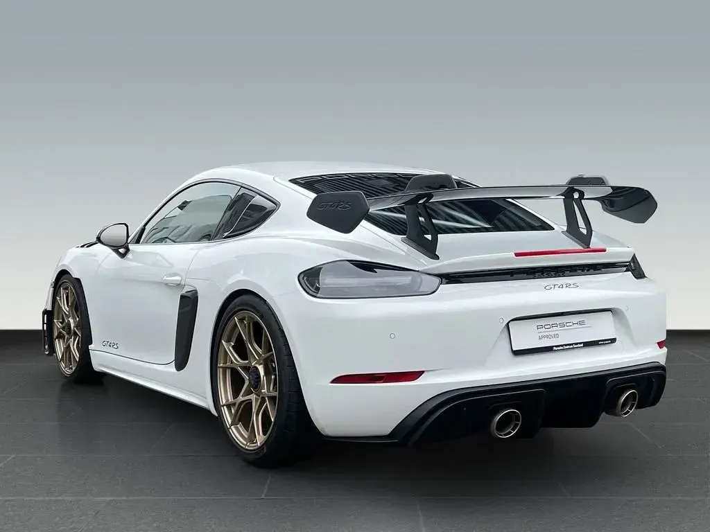 Neu Porsche 718 Chrono 500 PS (367 kW) 2025 Weiss Coupé