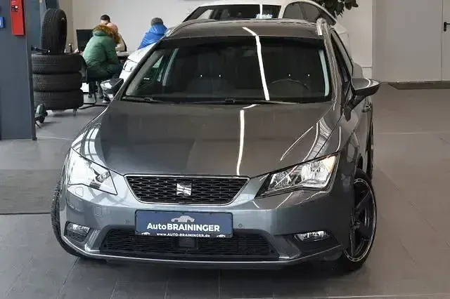 Usata Seat Leon 150 CV (110 kW) 2017 Grigio Berlina