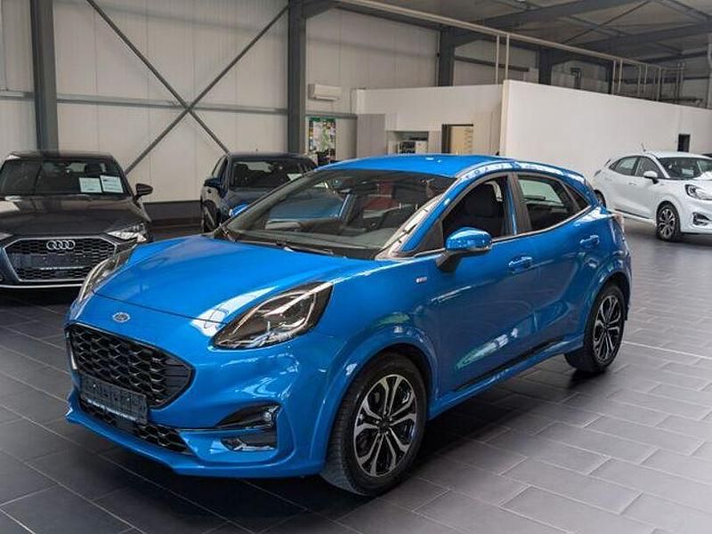 Blau Gebraucht 2023 Ford Puma ST-Line Limousine | 14.900 € (Guter Preis) - Bild 1/4