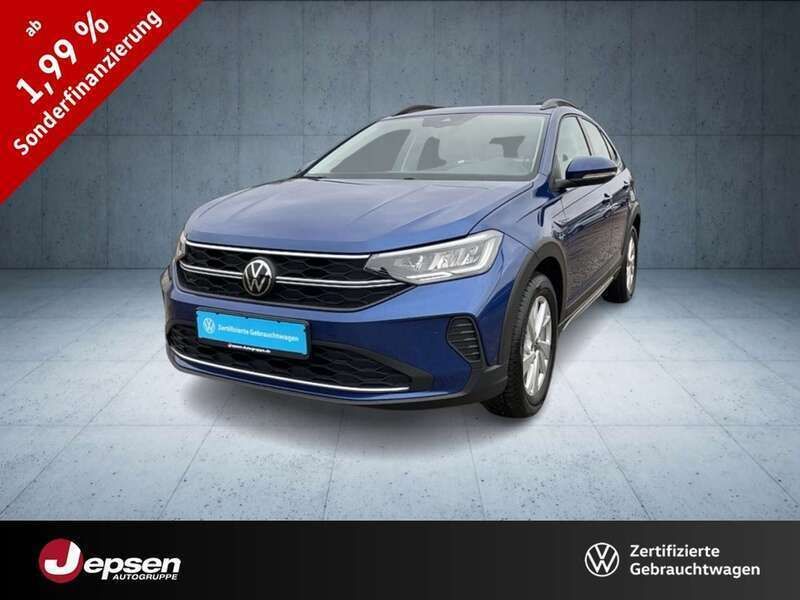 Reef blue metallic Gebraucht 2024 VW Taigo Life SUV | 18.970 € (Fairer Preis) - Bild 1/4