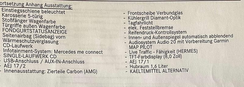 Weiß Gebraucht 2018 Mercedes 180 AMG line Limousine | 18.991 € (Fairer Preis) - Bild 1/3