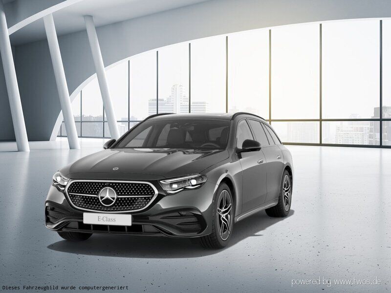 Graphitgrau Gebraucht 2024 Mercedes E220 AMG Line Premium Limousine | 74.900 € (Teuer) - Bild 1/4