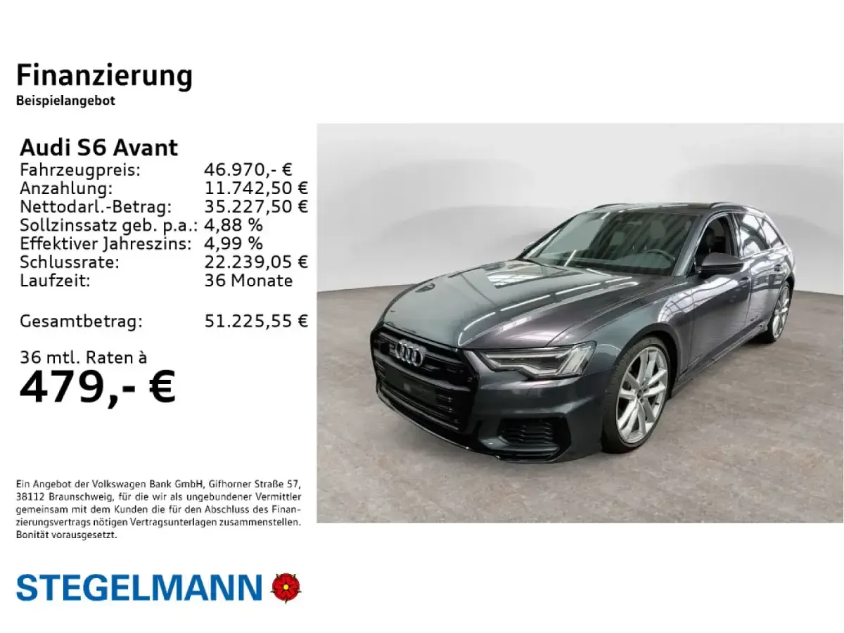 Usata Audi S6 344 CV (253 kW) 2023 Station wagon