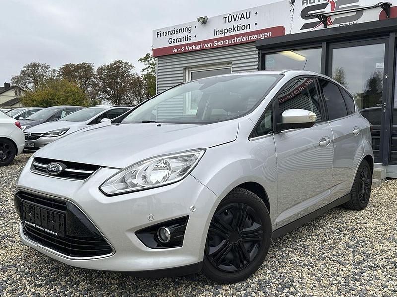 Silber Gebraucht 2014 Ford C-MAX Titanium Van / Kleinbus | 6.199 € (Fairer Preis) - Bild 1/4