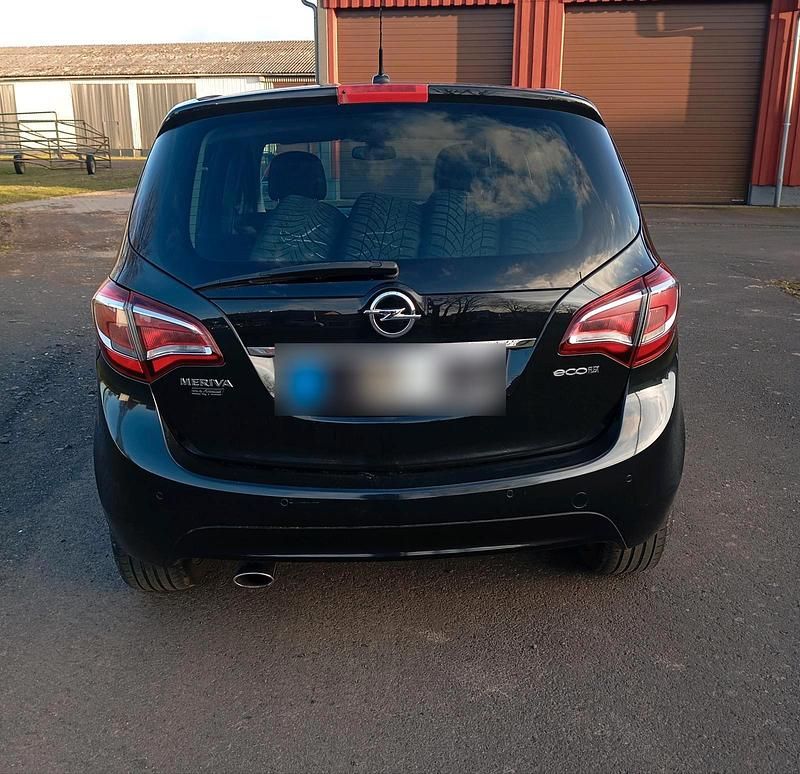 Gebraucht Opel Meriva 136 PS (100 kW) 2014 Schwarz Van / Kleinbus