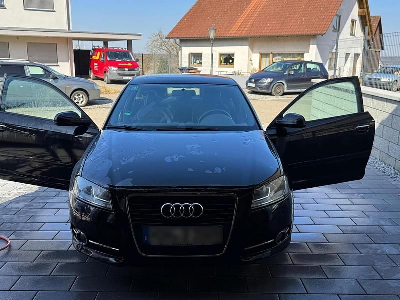 Gebraucht Audi A3 S-Line 120 PS (88 kW) 2011 Schwarz Kleinwagen