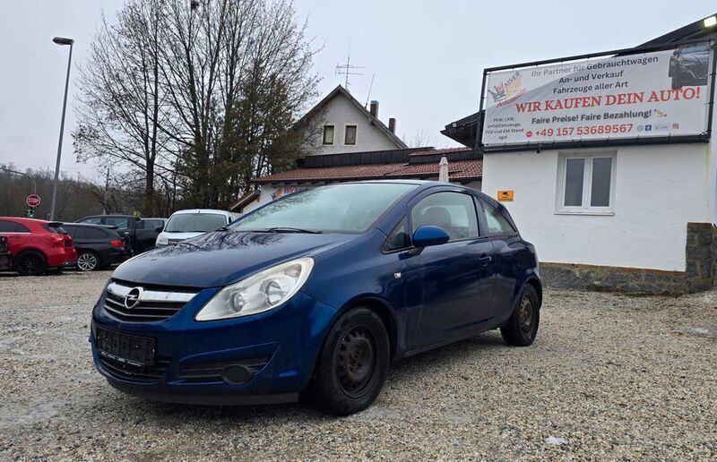 Gebraucht Opel Corsa Edition 60 PS (44 kW) 2008 Blau Limousine
