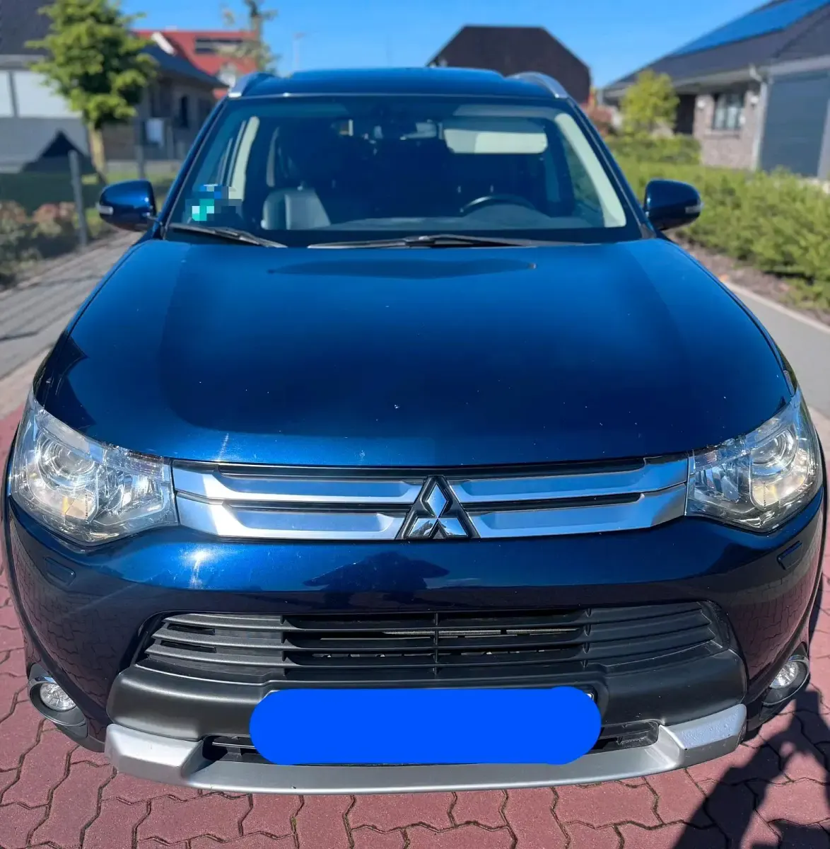 Gebraucht Mitsubishi Outlander 150 PS (110 kW) 2015 Blau SUV