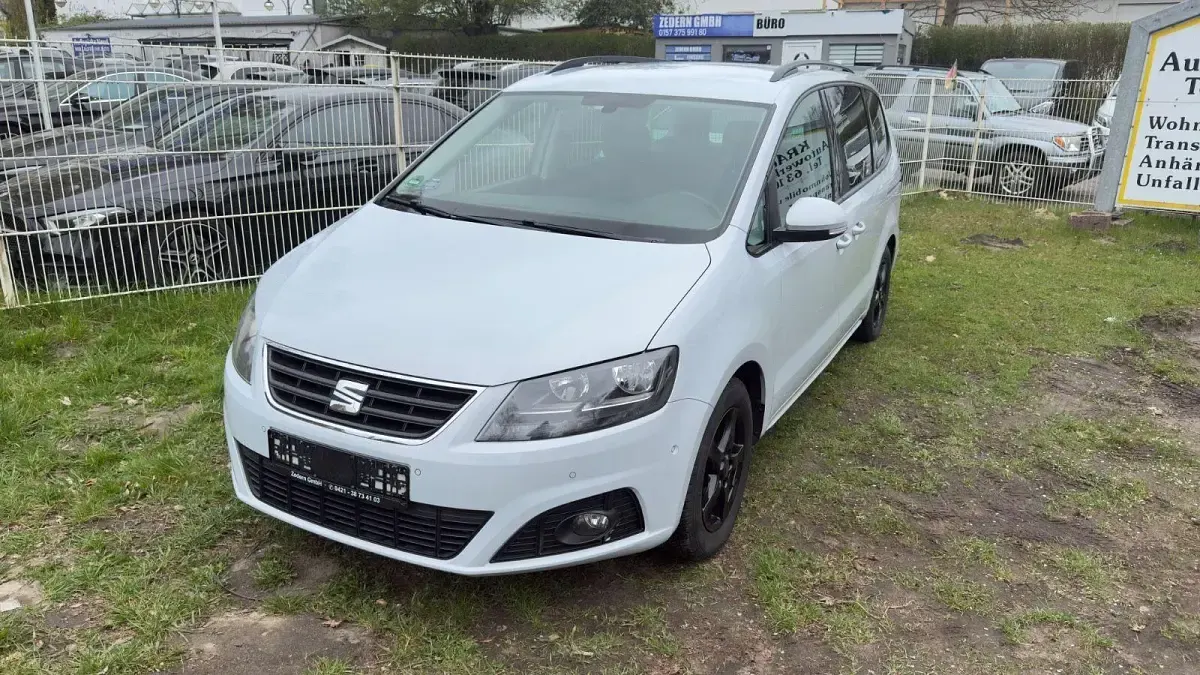 Gebraucht Seat Alhambra FR-Line 150 PS (110 kW) 2018 Weiß Van / Kleinbus