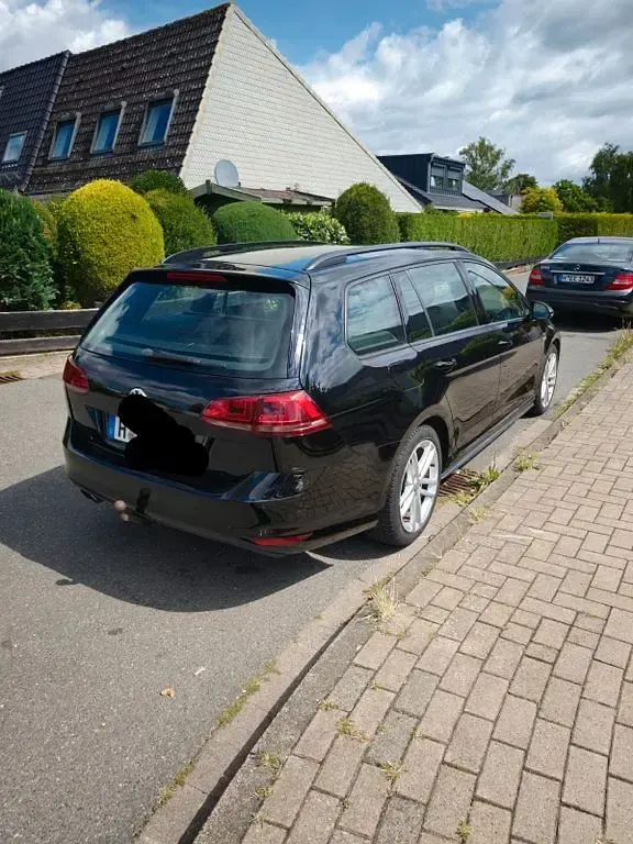 Gebraucht VW Golf VII GTD 184 PS (135 kW) 2015 Schwarz Kombi
