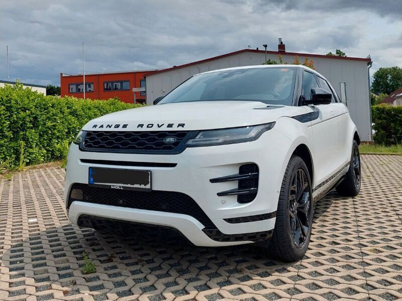 Weiß Gebraucht 2021 Land Rover Range Rover evoque R-Dynamic SUV | 35.200 € (Superpreis) - Bild 1/4