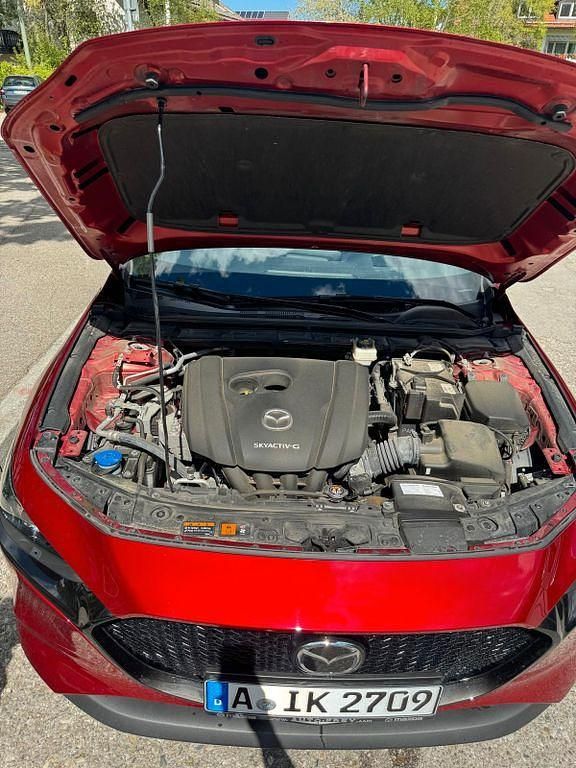 Gebraucht Mazda 3 Selection 150 PS (110 kW) 2021 Rot Limousine