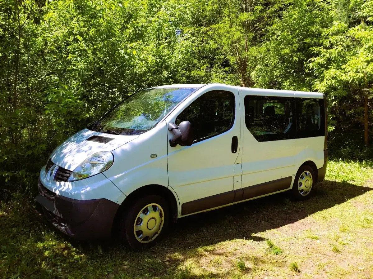 Gebraucht Renault Trafic 90 PS (66 kW) 2010 Weiß Van / Kleinbus