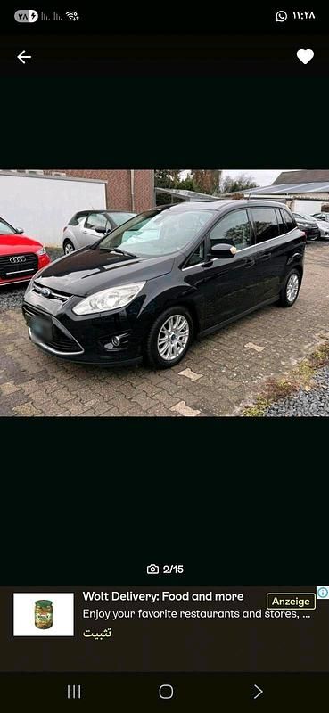 Usata Ford C-MAX 140 CV (102 kW) 2011 Nero Monovolume