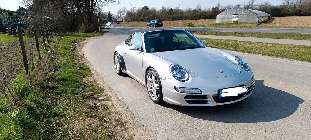 Gebraucht Porsche 997 325 PS (239 kW) 2005 Silber Cabrio