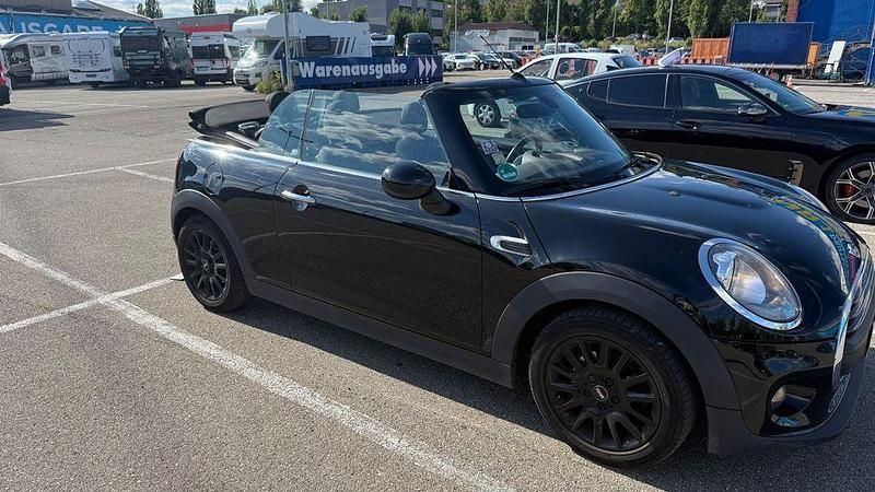 Schwarz Gebraucht 2017 Mini One Cabriolet Cabrio | 11.199 € (Guter Preis) - Bild 1/4