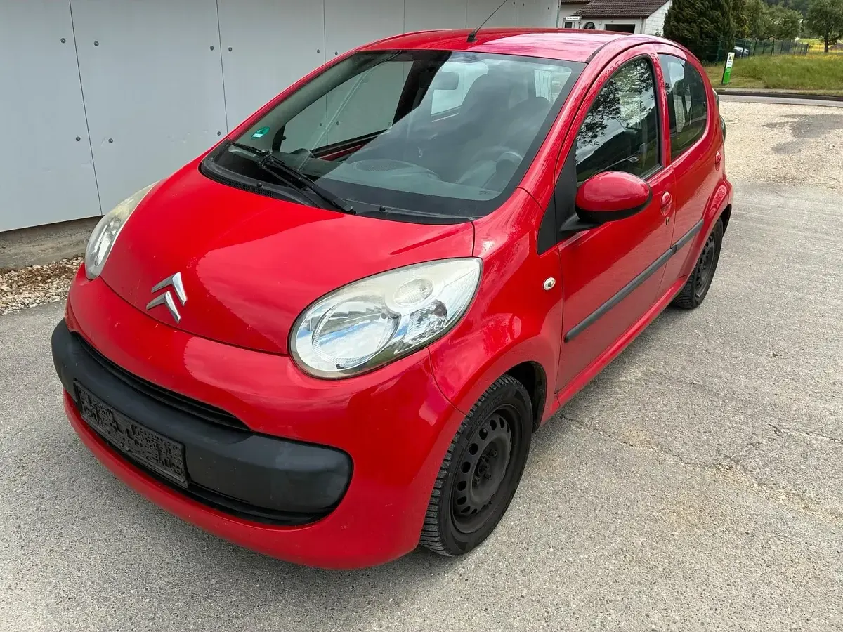 Brugt Citroën C1 68 HK (50 kW) 2007 Rød Hatchback