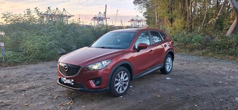 Rot Gebraucht 2014 Mazda CX-5 Sports-Line SUV | 7.499 € (Superpreis) - Bild 1/4