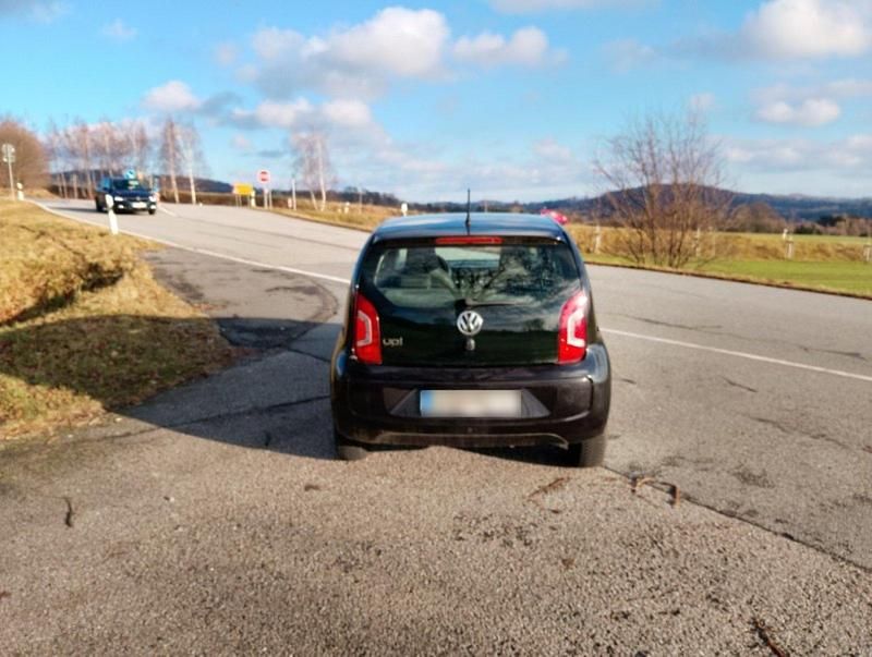 Gebraucht VW up! 75 PS (55 kW) 2014 Schwarz Kleinwagen