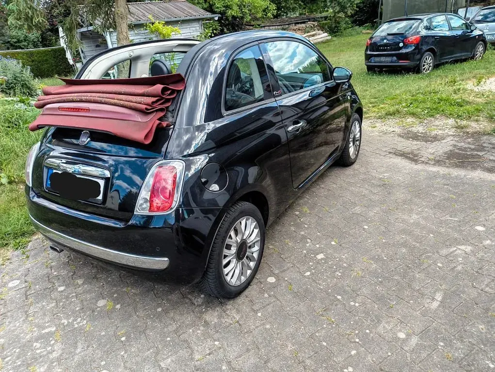 Gebraucht Fiat 500C Lounge 69 PS (50 kW) 2014 Schwarz Cabrio