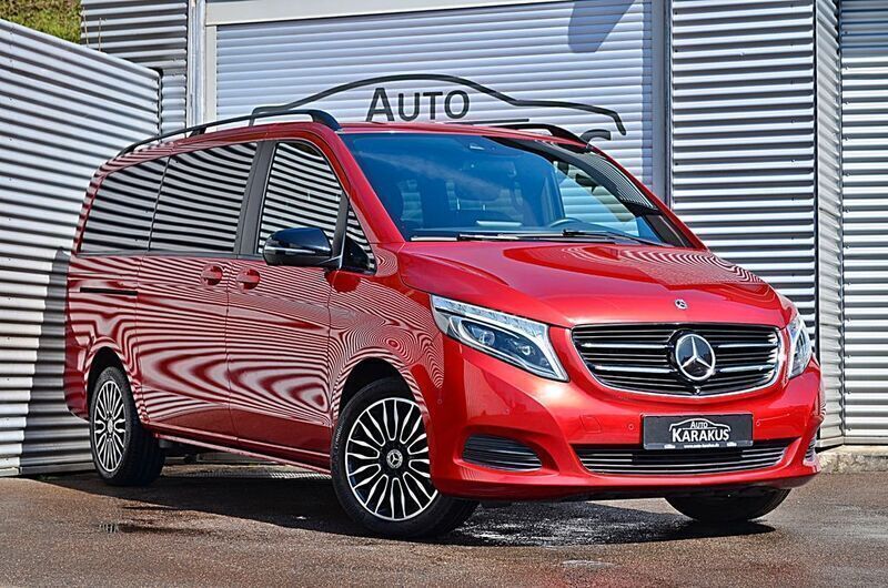 Rot Gebraucht 2019 Mercedes V250 Avantgarde Edition Van / Kleinbus | 42.790 € (Guter Preis) - Bild 1/4