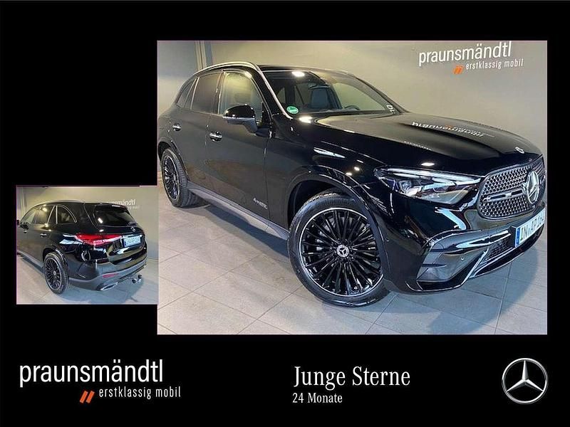 Gebraucht Mercedes GLC300 AMG 258 PS (189 kW) 2024 Unilack schwarz SUV