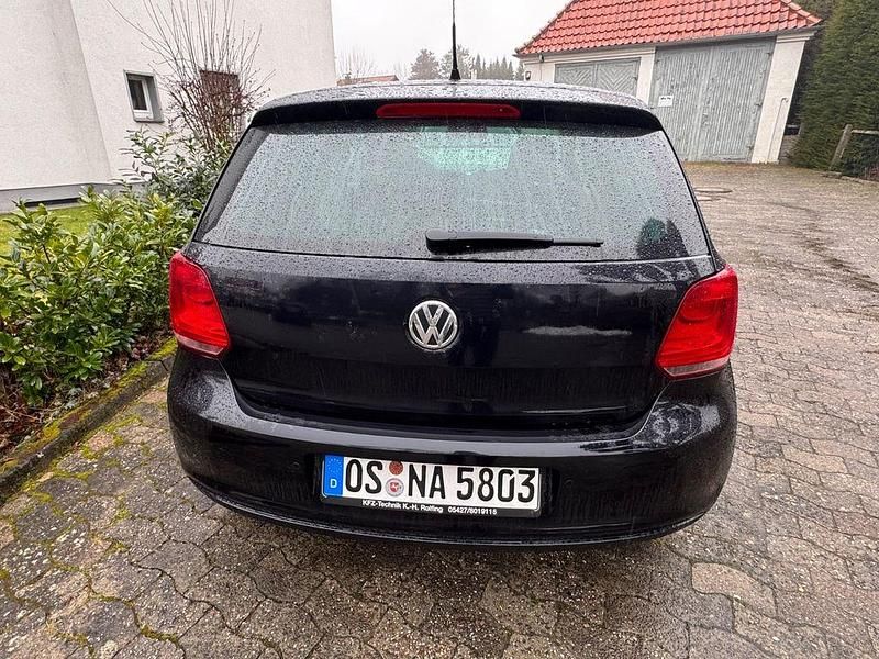 Gebraucht VW Polo Trendline 69 PS (50 kW) 2012 Schwarz Kleinwagen