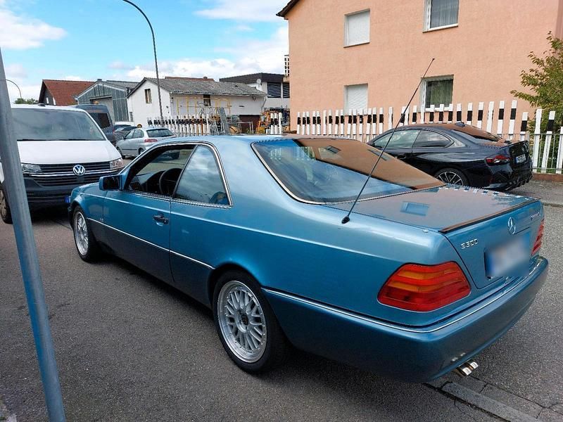 Blau Gebraucht 1993 Mercedes 500 Coupé | 13.000 € - Bild 1/4