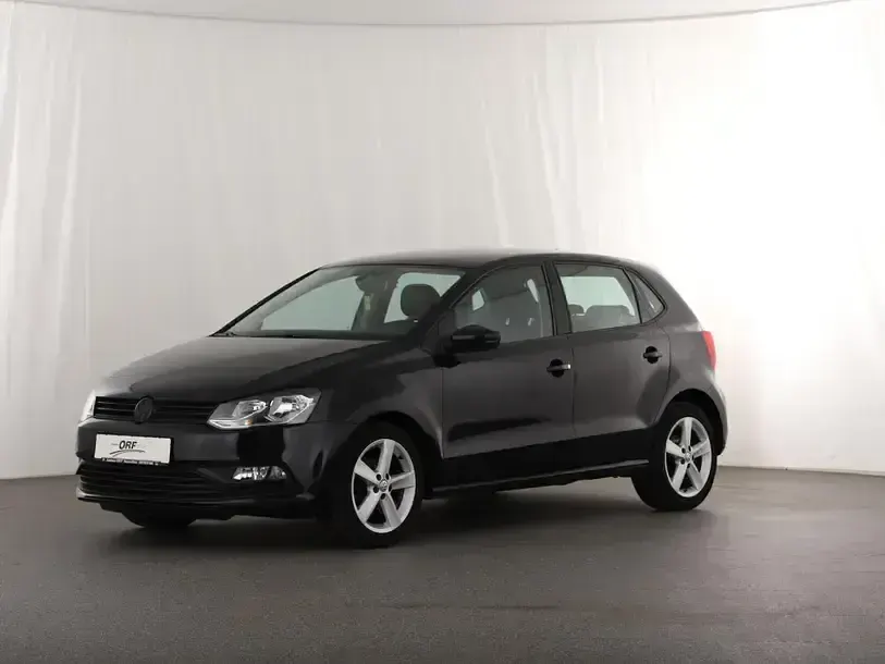 Gebraucht VW Polo Comfortline 90 PS (66 kW) 2015 Schwarz Limousine