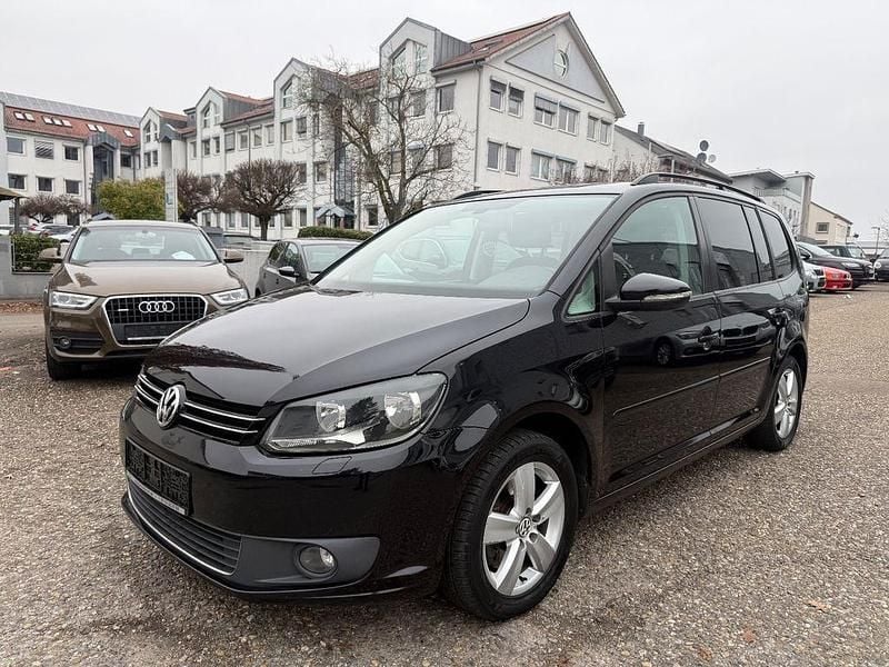 Schwarz Gebraucht 2013 VW Touran Comfortline Van / Kleinbus | 6.990 € (Guter Preis) - Bild 1/4