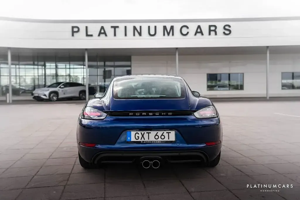 Gebraucht Porsche 718 Cayman 299 PS (219 kW) 2021 Blau Coupé