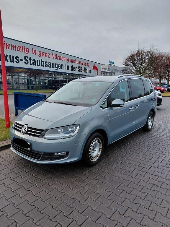 Gebraucht VW Sharan Cup 140 PS (102 kW) 2015 Grau Van / Kleinbus