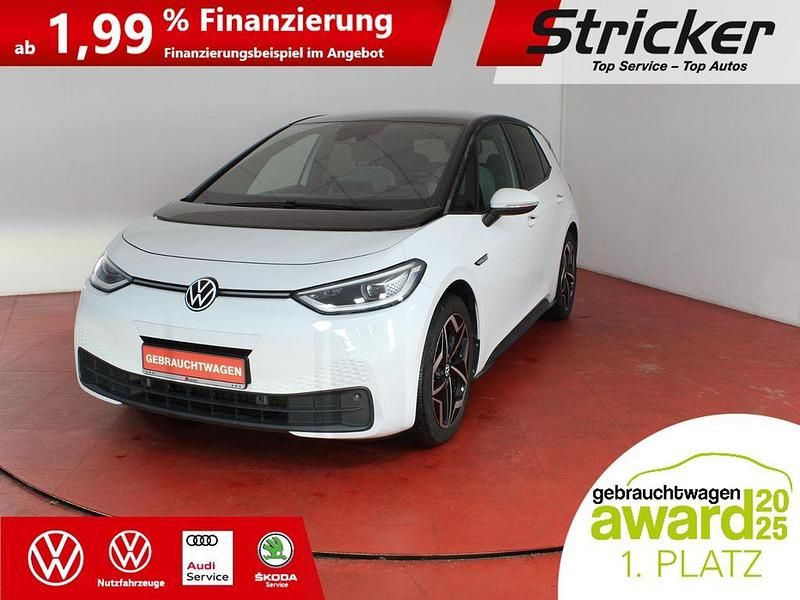 Gebraucht VW ID.3 Pro 150 kW (204 PS) 2021 Weiß Kleinwagen