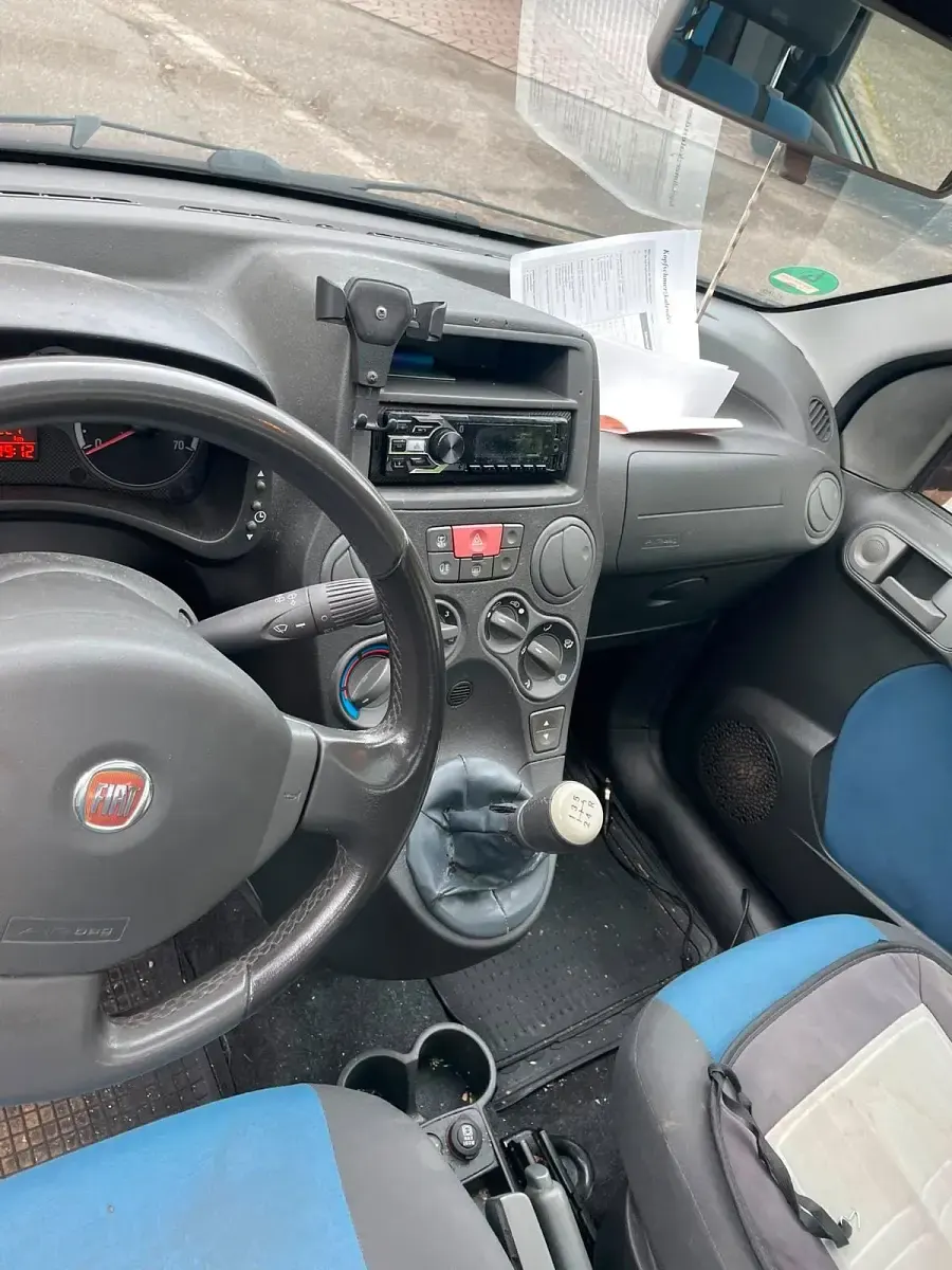 Gebraucht Fiat Panda 2010 Blau Kleinwagen