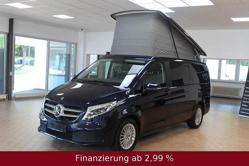 Blau Gebraucht 2019 Mercedes V220 Marco Polo Van / Kleinbus | 54.950 € (Teuer) - Bild 1/4