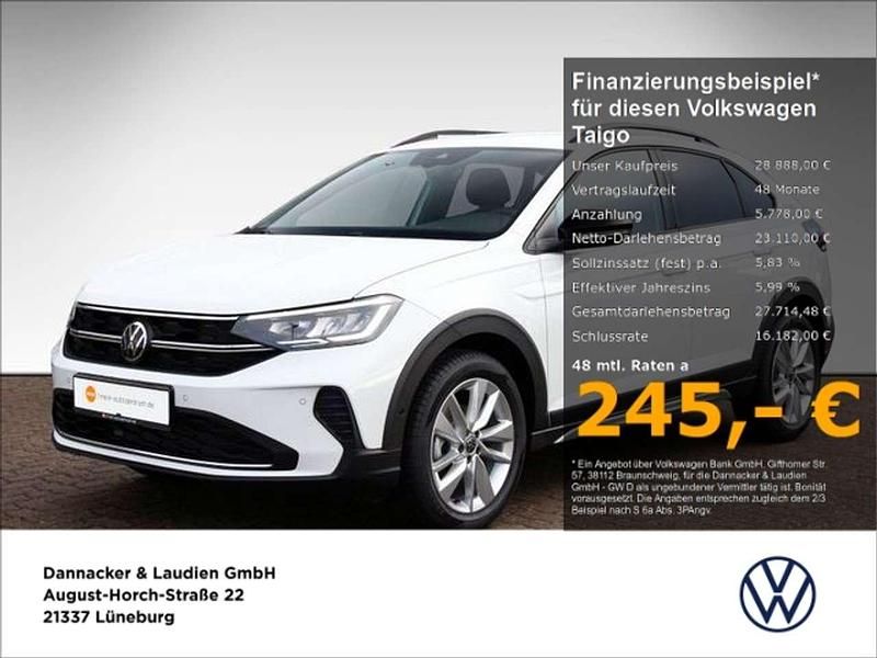 Weiß Gebraucht 2024 VW Taigo Life SUV | 28.888 € (Teuer) - Bild 1/4