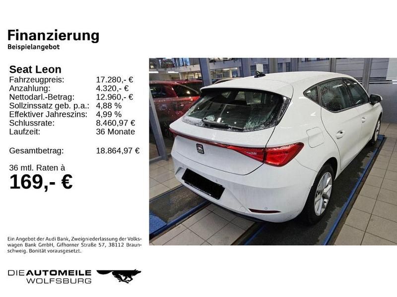 Gebraucht Seat Leon Style 110 PS (80 kW) 2022 Candy weiss Limousine