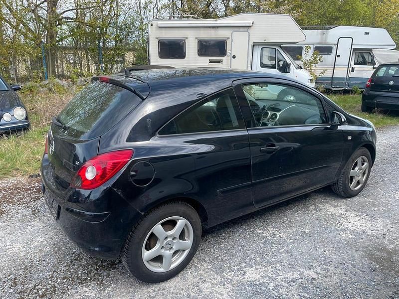 Gebraucht Opel Corsa 80 PS (58 kW) 2007 Schwarz Kleinwagen
