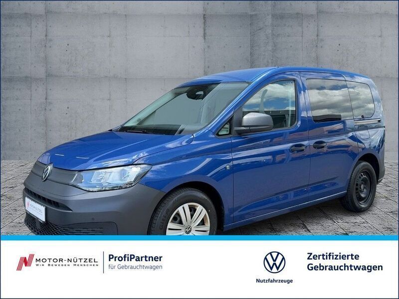 Indienblau Gebraucht 2021 VW Caddy Basis Van / Kleinbus | 23.930 € (Guter Preis) - Bild 1/4