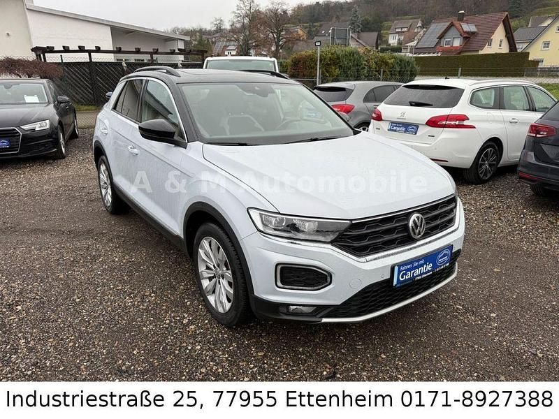 Silber Gebraucht 2019 VW T-Roc Sportline SUV | 20.200 € (Guter Preis) - Bild 1/4