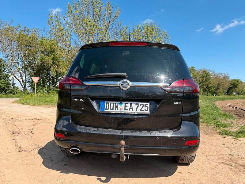 Gebraucht Opel Zafira Tourer 131 PS (96 kW) 2017 Schwarz Van / Kleinbus