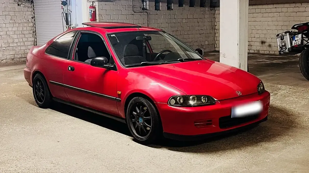 Usata Honda Civic 1993 Rosso Coupé