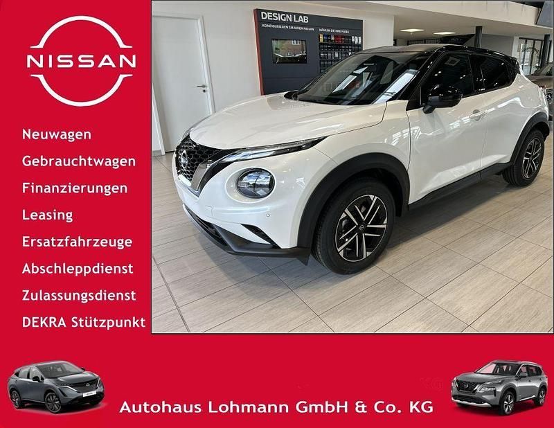 White/black Neu 2025 Nissan Juke N-Connecta SUV | 28.450 € (Teuer) - Bild 1/4