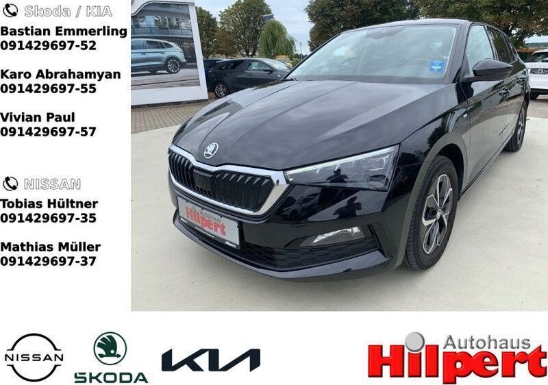 Schwarz Gebraucht 2020 Skoda Scala Drive Kleinwagen | 14.440 € (Fairer Preis) - Bild 1/4