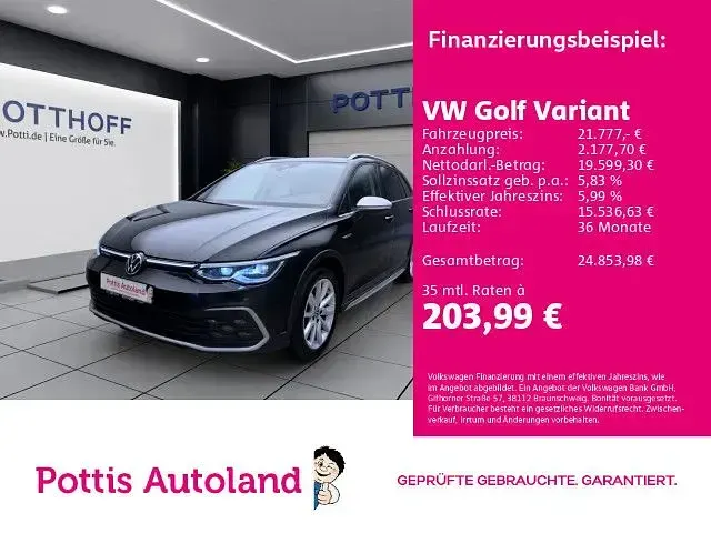 Gebraucht VW Golf Alltrack 200 PS (147 kW) 2023 Kombi