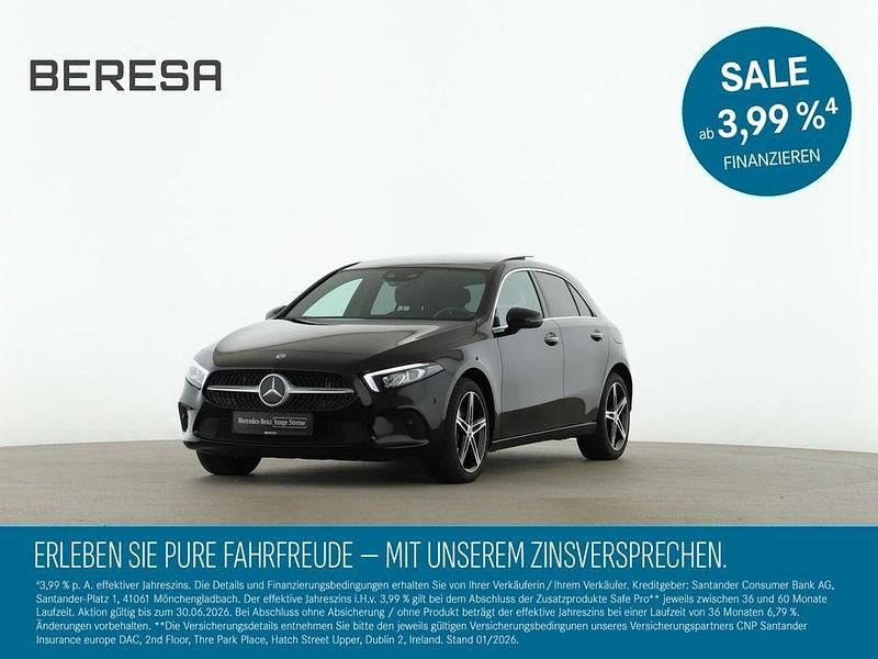 Schwarz Gebraucht 2022 Mercedes A250 Progressive Limousine | 26.880 € (Fairer Preis) - Bild 1/4