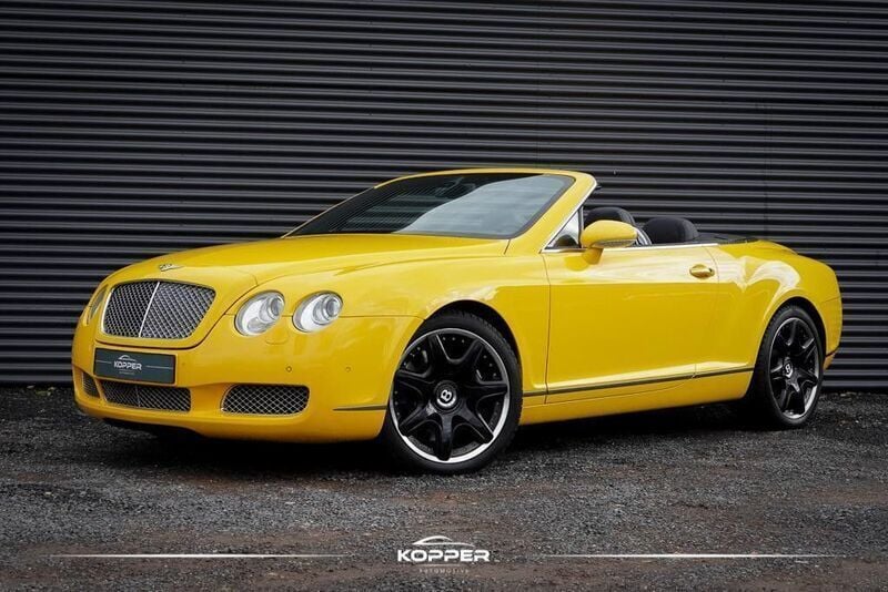 Gelb Gebraucht 2008 Bentley Continental GT Convertible Cabrio | 50.000 € (Superpreis) - Bild 1/2