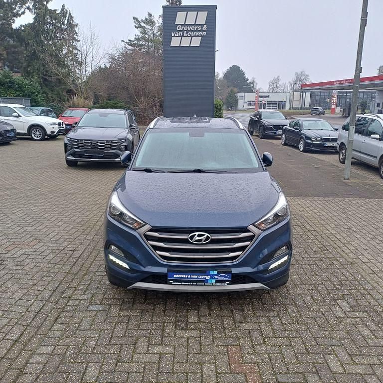 Gebraucht Hyundai Tucson Trend 177 PS (130 kW) 2018 Blau SUV