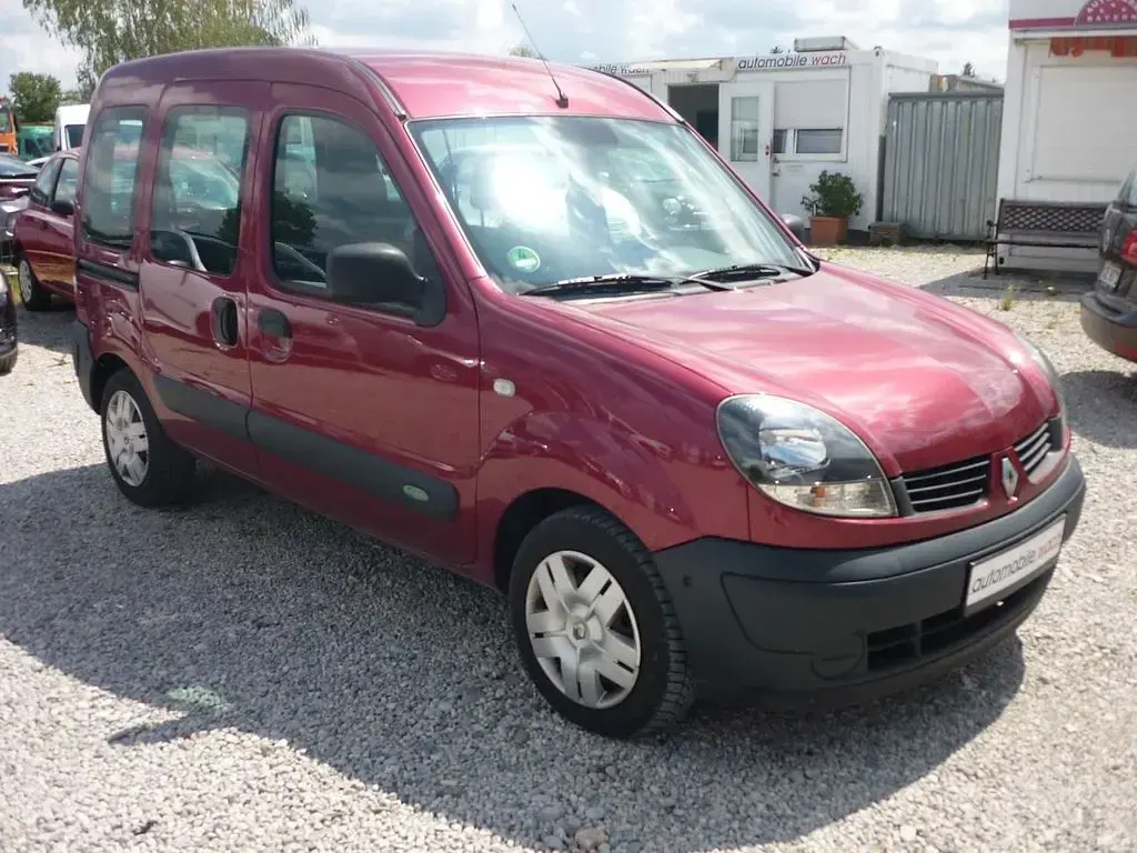 Gebraucht Renault Kangoo 68 PS (50 kW) 2008 Rot Van / Kleinbus